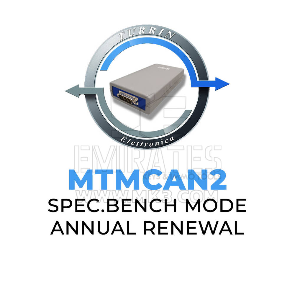 Turrin Elettronica - MTMCAN2 Special Bench Mode Rinnovo annuale