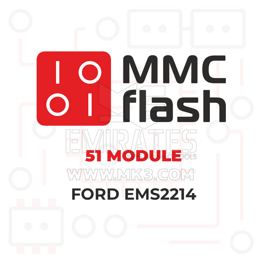 MMCFlash - 51 Modulo, Ford EMS2214