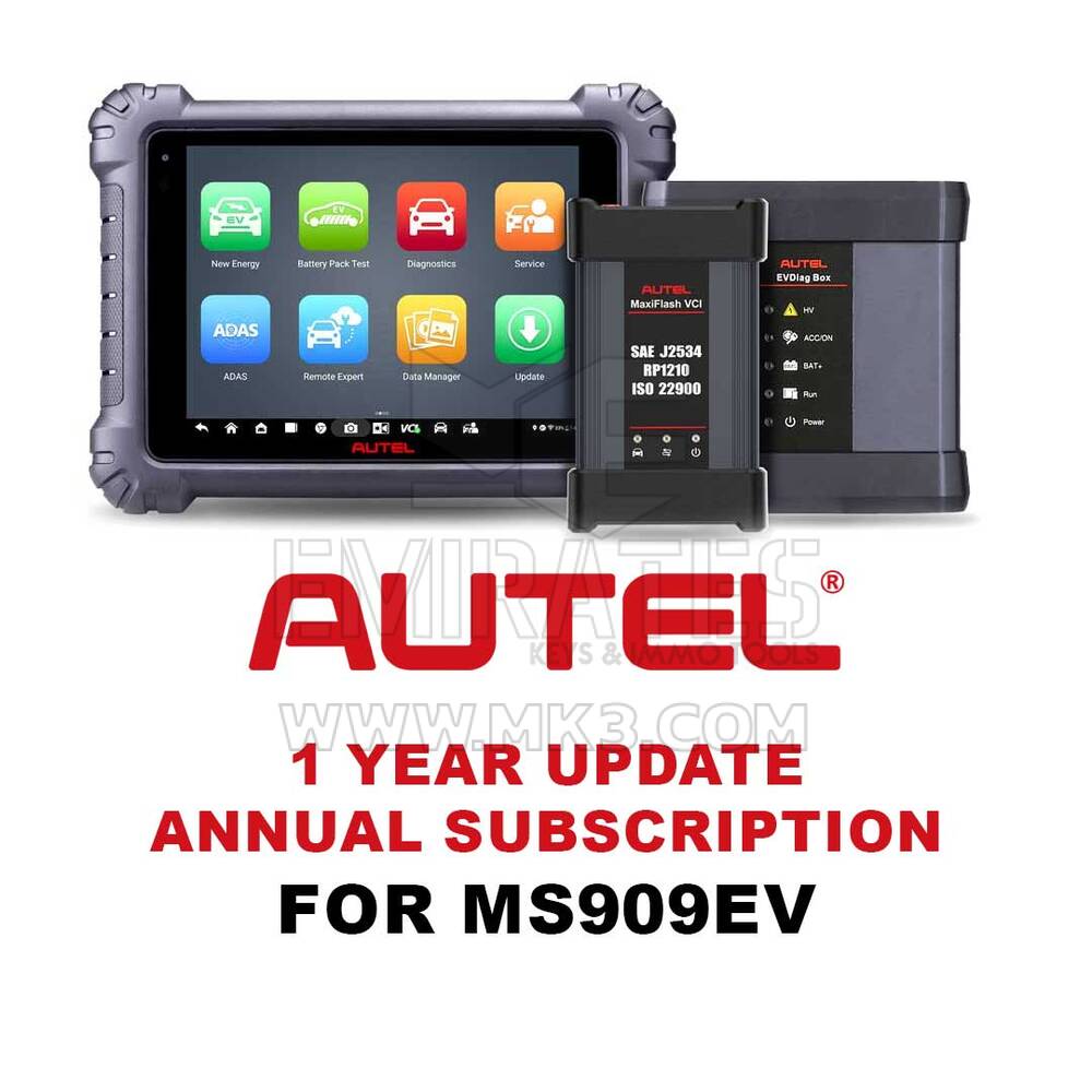 Autel MaxiSYS MS909EV1 Year Subscription Update