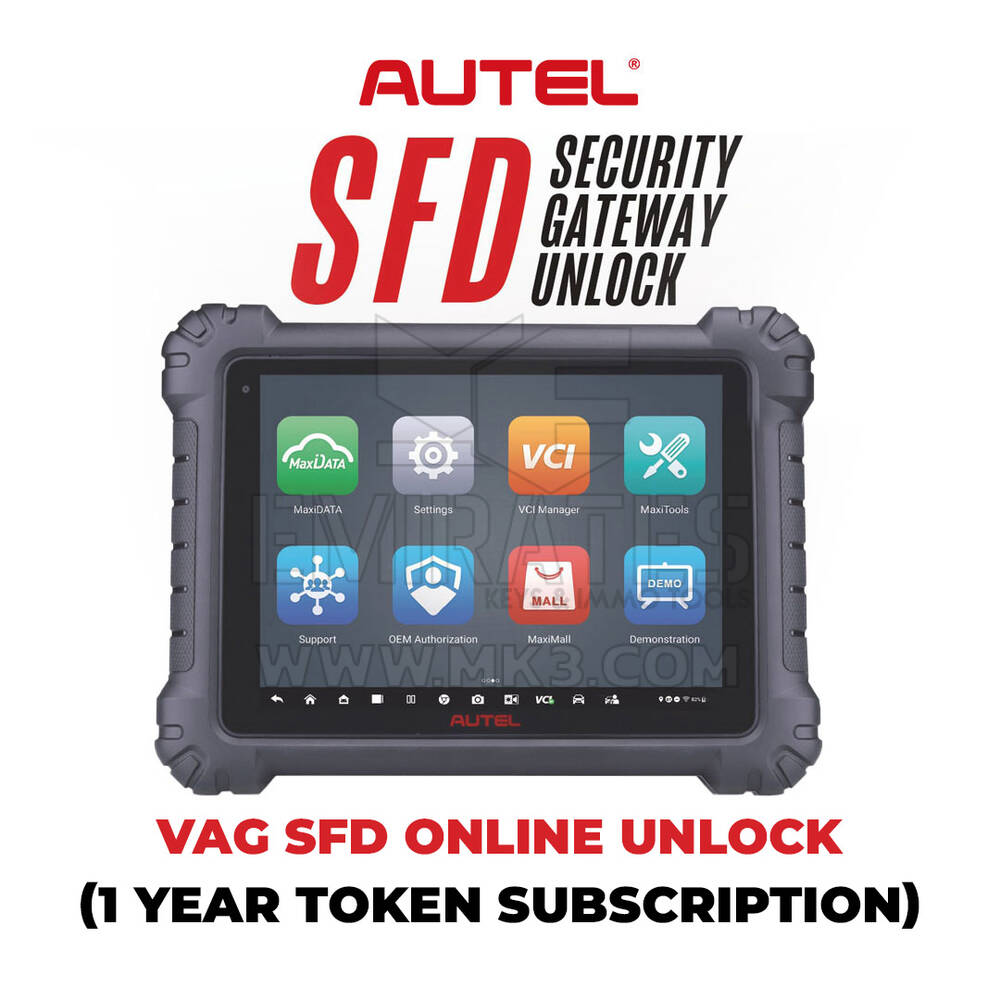 Autel - VAG SFD Online Kilidini Aç 1 Yıllık Token Aboneliği