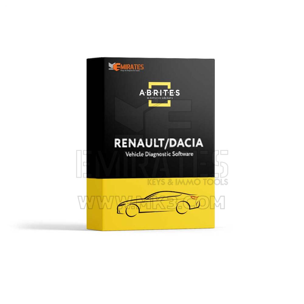 Abrites-RR030 2022+ Renault ve Dacia araçları için IC ve ABS (ATE) Modüllerinde Gösterge Paneli Kalibrasyonu