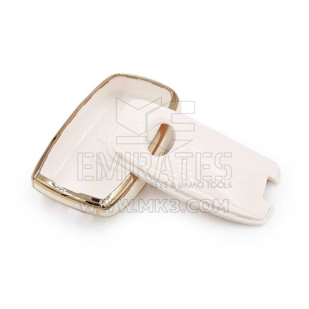 New Aftermarket Nano High Quality Cover For Kia Smart Remote Key 4 Buttons White Color D11J4A | Emirates Keys