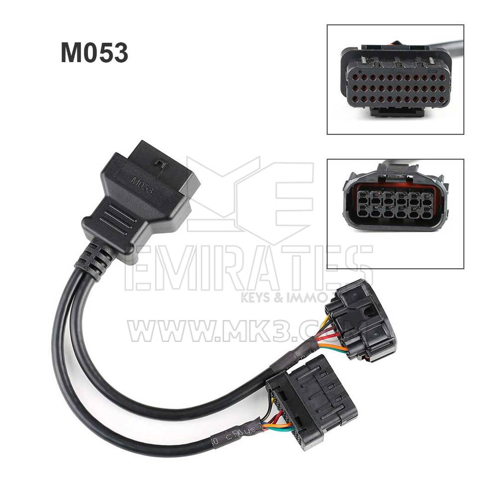 Cable OBDStar M053 y M054 para Moto motocicleta IMMO | mk3
