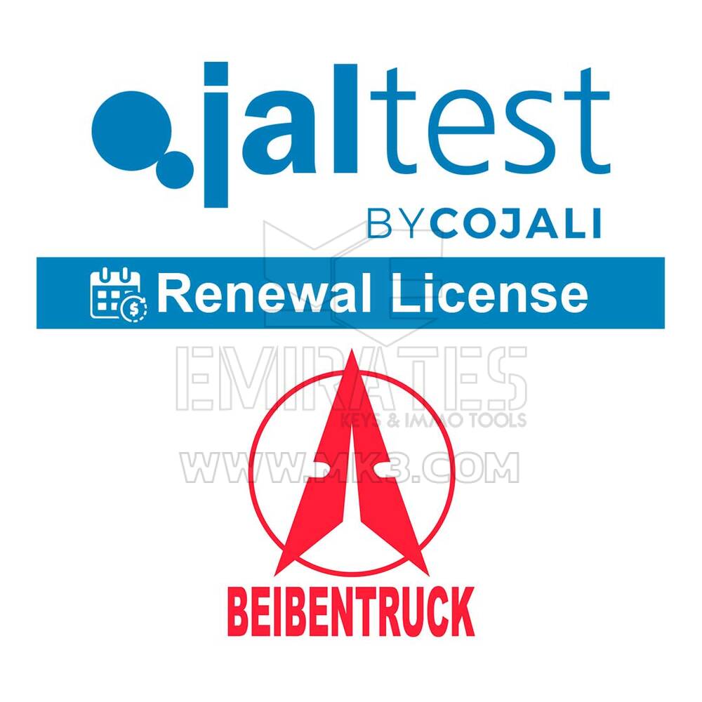 Jaltest - Rinnovo Marchi Truck Select. Licenza d'uso 29051136 Beiben