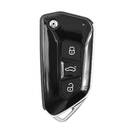 Face to Face Universal Flip Remote Key 3 Buttons 315MHz New VW Type