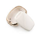 New Aftermarket Nano High Quality Cover For Honda Remote Key 3 Buttons White Color HD-J11J3A | Emirates Keys -| thumbnail
