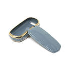 New Aftermarket Nano High Quality Cover For Geely Remote Key 3 Buttons Gray Color GL-A11J | Emirates Keys -| thumbnail