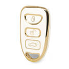 Nano High Quality Cover For Kia Remote Key 4 Buttons White Color KIA-P11J4