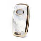Cover Nano Marble per chiave telecomando Kia 4B Bianco KIA-B12J4 | MK3 -| thumbnail