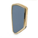 Funda de cuero Nano Gold para llave remota VW 3B Gris VW-G13J | MK3 -| thumbnail