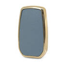 Cover in pelle Nano Gold per Toyota Key 3B Grigia TYT-A13J3 | MK3 -| thumbnail