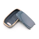 New Aftermarket Nano High Quality Cover For Audi Remote Key 4 Button Gray Color Audi-A11J4 | Emirates Keys -| thumbnail