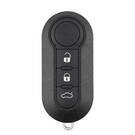 Fiat Flip Remote Key 3 кнопки 433Mhz 4A транспондер