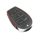 New Aftermarket Leather Case For Jeep Smart Remote Key 4+1 Buttons JP-O High Quality Best Price | Emirates Keys -| thumbnail