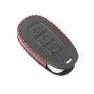 New Aftermarket Leather Case For Hyundai Verna Kona Venue Palisade Remote Key 3 Buttons High Quality Best Price | Emirates Keys -| thumbnail