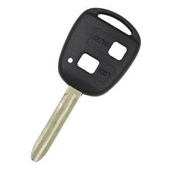 Guscio chiave telecomando Toyota 2 pulsanti TOY43 Lama di alta qualità