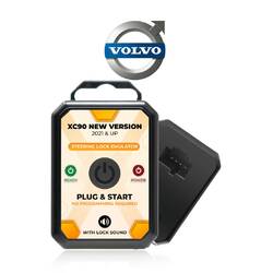 Volvo XC90 -S90 - V60 - XC60 Nouvelle version 2021 et plus Simulateur d'émulateur de verrouillage de direction avec son de verrouillage