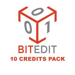 Pack de 10 crédits BitEdit