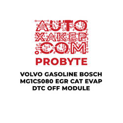Module de désactivation du code défaut (DTC) EGR, CAT, EVAP et Bosch MG1CS080 pour Volvo Essence