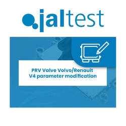 Modification des paramètres de la vanne PRV Jaltest JCS - 70810049 pour Volvo / Renault V4