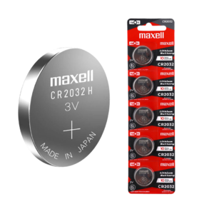 Scheda batteria universale Maxell CR2032H (confezione da 5 pezzi)