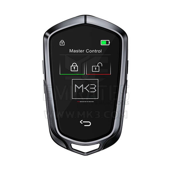 LCD Universal Smart Key Cadillac Tracking System Black