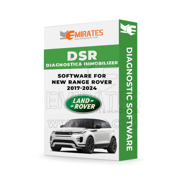 DSR Diagnostic And Immobilizer TOPIX  Software For New Range Rover 2017-2024 ( 1 Year )