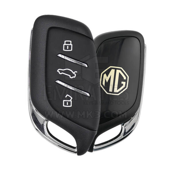 MG ZS 2019-2023 Clé télécommande intelligente originale 3 boutons 433 MHz Noir