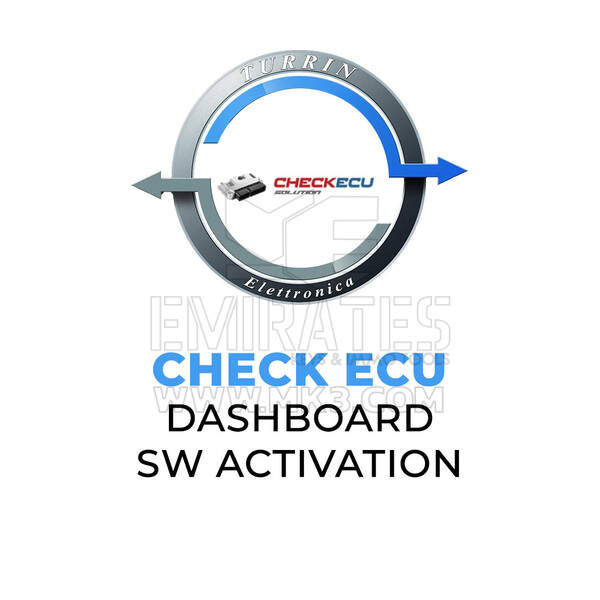 Turrin Elettronica - Activation du logiciel CHECK ECU DASHBOARD