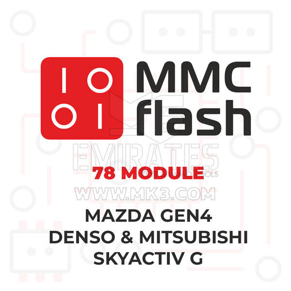 MMCFlash - Modulo 78, Mazda Gen4 Denso e Mitsubishi SKYACTIV G