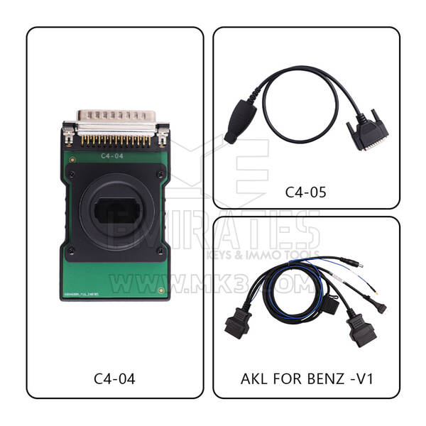 OBDstar Benz FBS3 Kit is used for Read PinCode, ECU Reset Virgin/Program and Program Keys