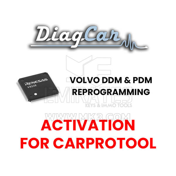 DiagCar VOLVO DDM & PDM Reprogramação