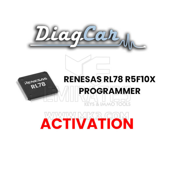 DiagCar Renesas RL78 R5F10x Programcı