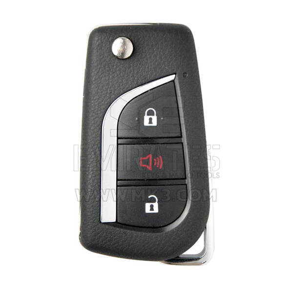 KD Universal Flip Remote Key 3 Buttons Toyota Type B13-2+1