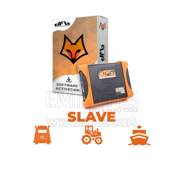 Pacote de programação de ECU avançado Dfox Slave Heavy Pro