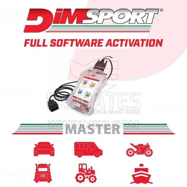Dimsport New Genius Bundle avec activations complètes du logiciel Master