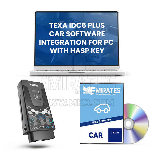 Interfaz de vehículo Texa NAVIGATOR NANO S2 con software + licencia para coche