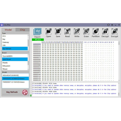 جهاز CG Pro 9s12 كامل الإصدار الجديد مع جميع المحولات مبرمج متعدد الوظائف V2.2.5.0 | الإمارات للمفاتيح