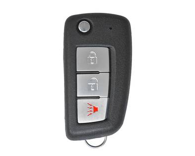 Nissan Rogue Flip Remote Key Shell 2+1 Button | MK3