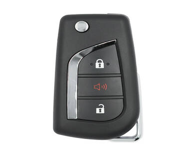 Toyota 2019 Flip Remote Key Shell 2+1 Buttons Toy48 Blade | MK3