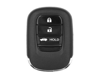 Honda 2023 Smart Remote Key Shell 3 Buttons Sedan Trunk 