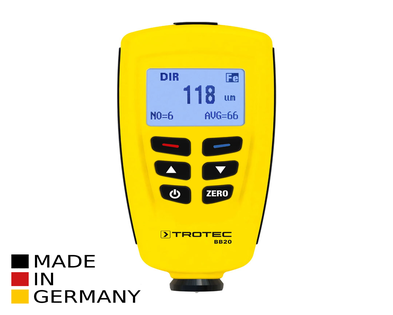 Trotec BB20 Coating Thickness Gauge | MK3