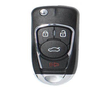 KD Universal Flip Remote Key 3+1 Buttons Buick Type B22-3+1 | MK3