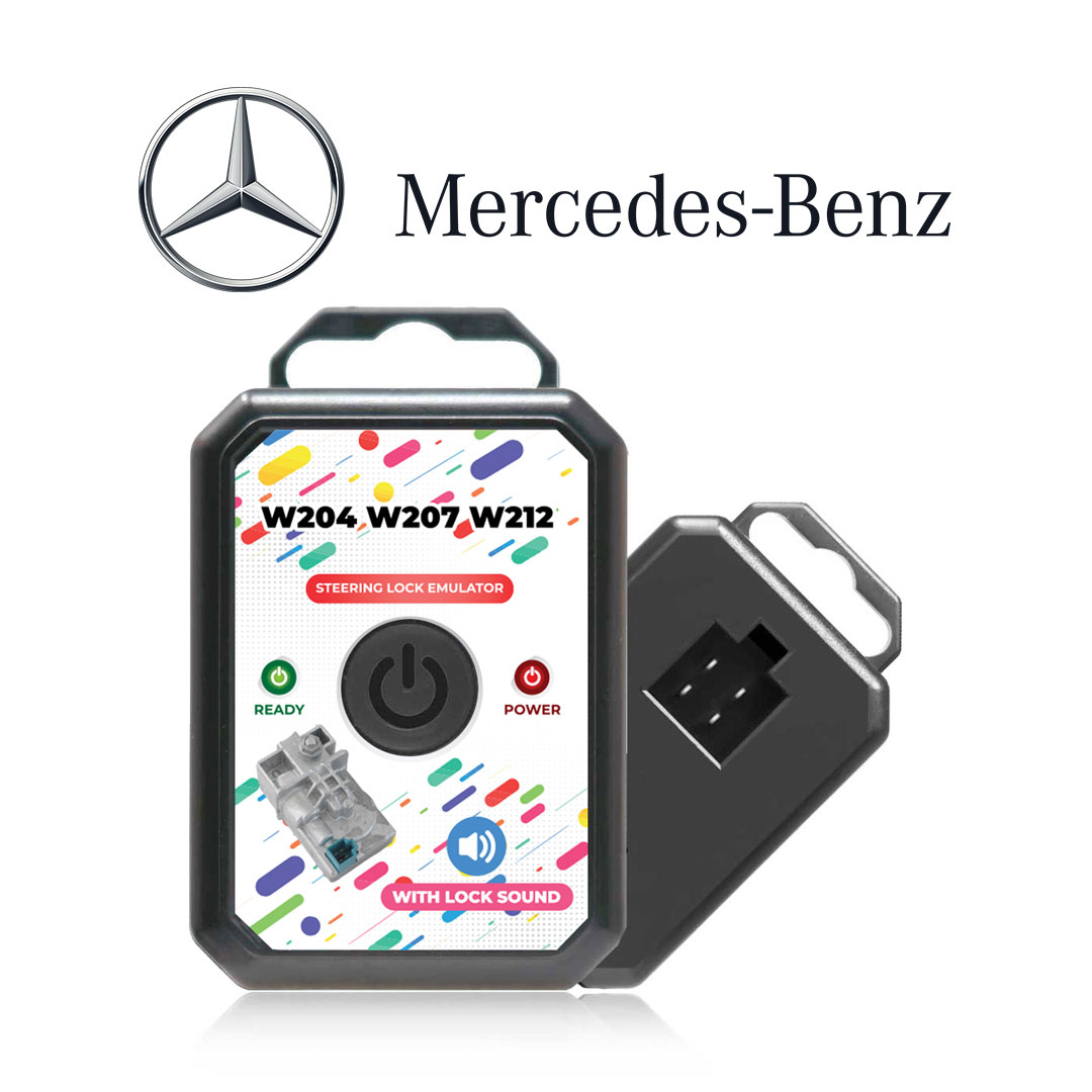 Mercedes Benz W204 W207 W212 W176 W447 W246 ESL / ELV Steering Lock Simulator  Emulator With Lock Sound