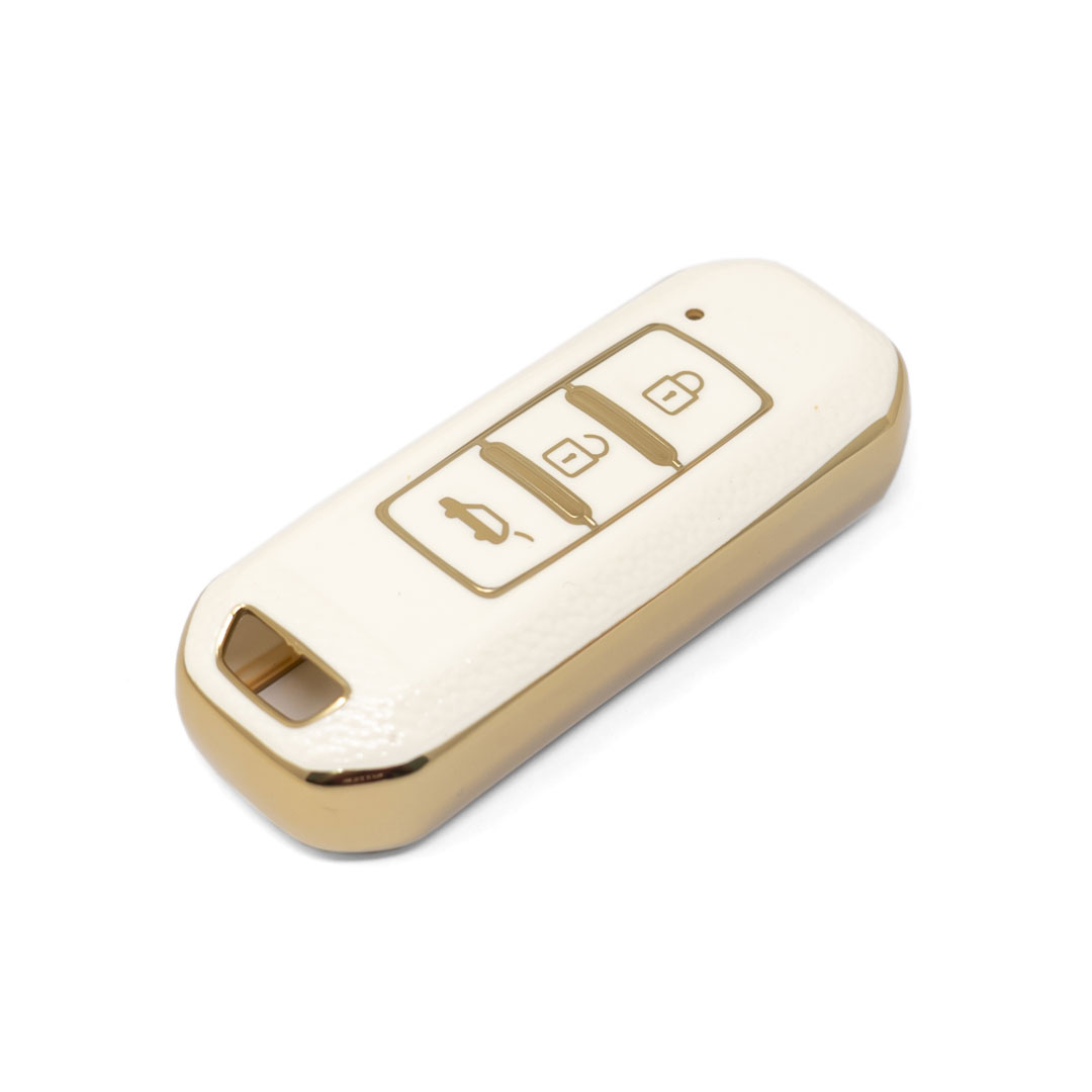 Nano Funda Para Baojun Flip Remote Key 3 Botones Gris BJ-D11J