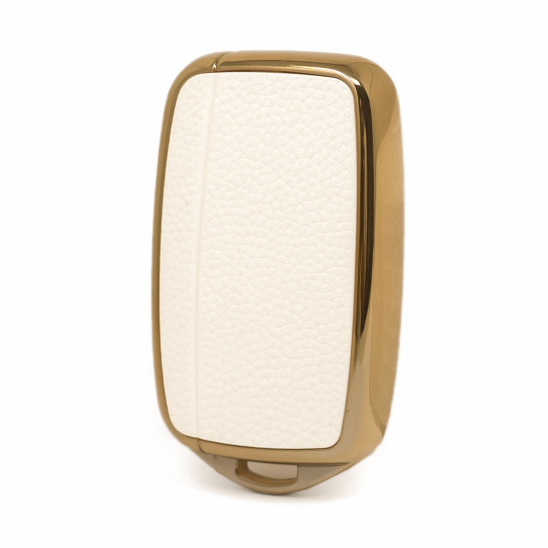 Funda de cuero Nano Gold Mando a distancia Roewe 3B Blanco RW-B13J