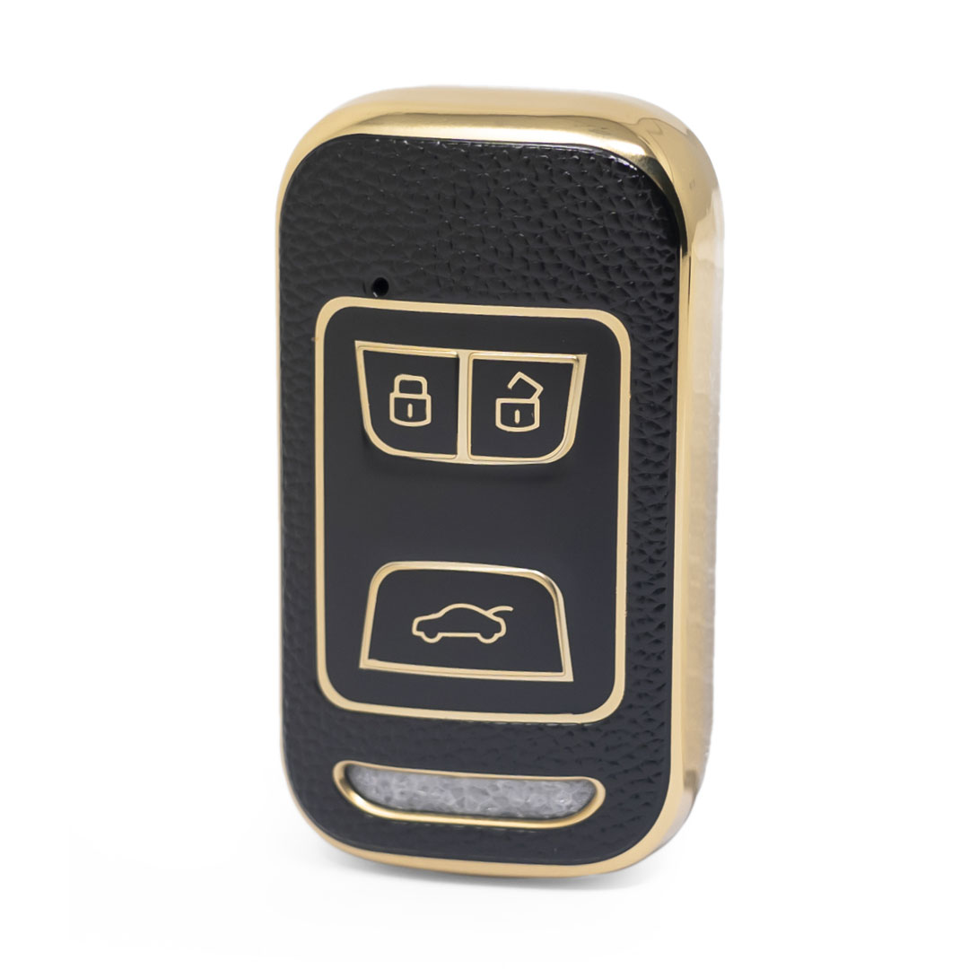 Funda de cuero Nano Gold Mando a distancia Roewe 3B Blanco RW-B13J