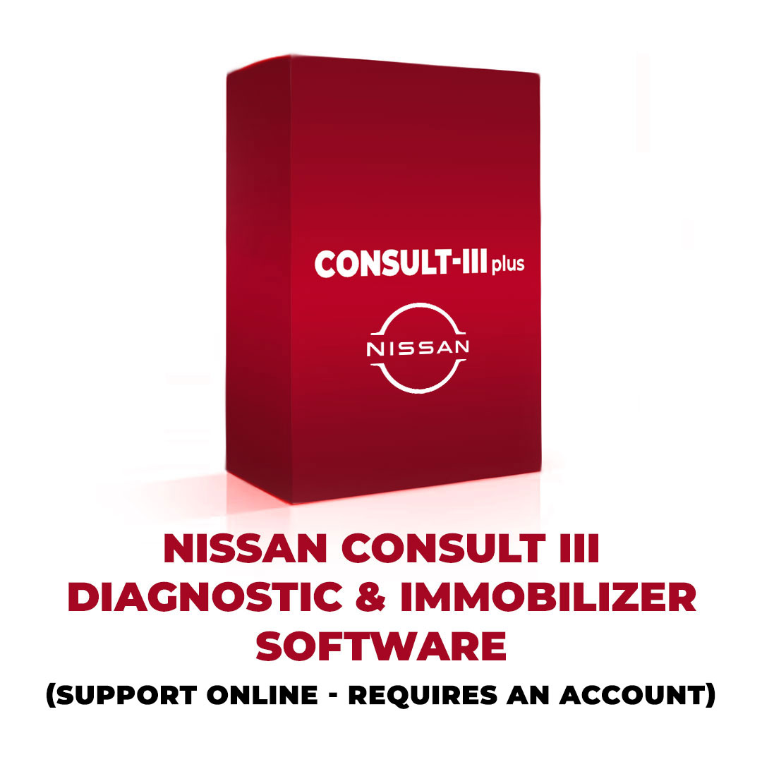 Nissan Consult III plus Diagnostic And Immobilizer Software ( Support  ONLINE - Requires An Account )