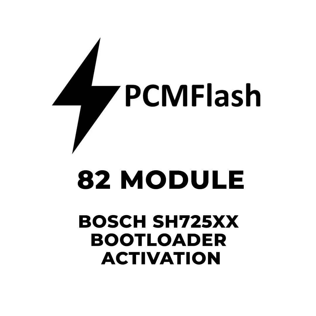 PCMflash-82МодульактивациизагрузчикаBoschSH725xx