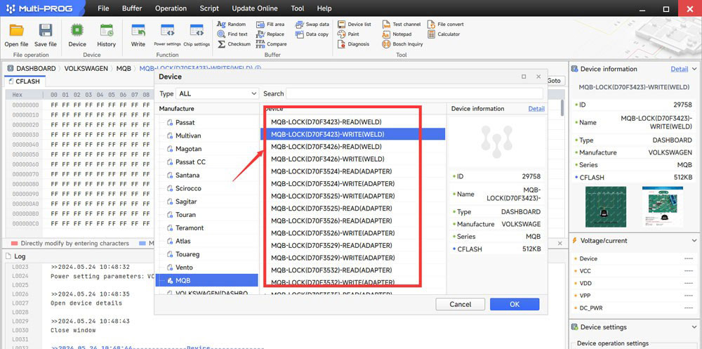 xhorse çoklu program rh850 kablosu 2